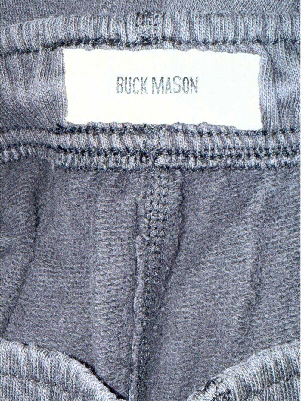 Buck Mason Women’s Charcoal Fleece Sweatpants Jogger Pants Size S - Picture 3 of 4